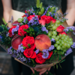 fruit flowers bouquet