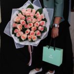 30 Pink Rose Bouquet with Patchi