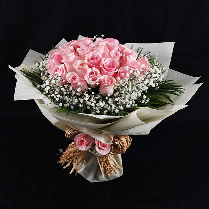 Pink Bliss  Order flowers online at www.balcktulipflowers.om across Oman  and Muscat wide with same day delivery.