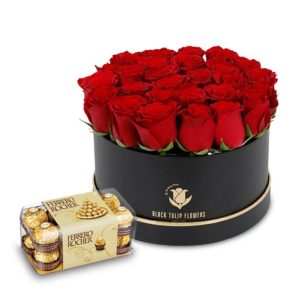 Box of Red Roses online delivery in oman