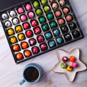 48 chocolate bonbons