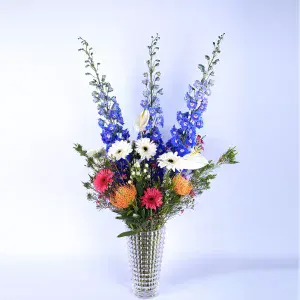 Eid al-Adha flowers in a vase