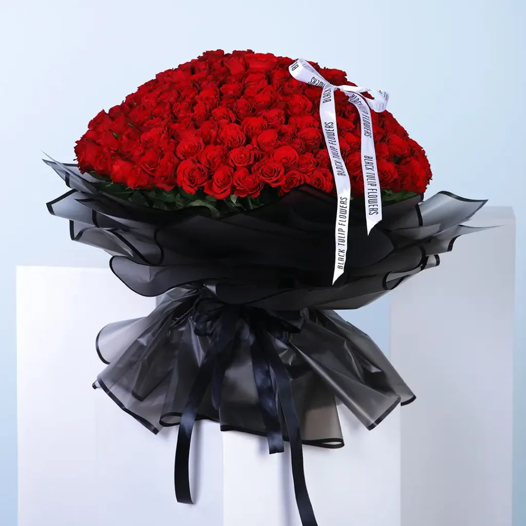 Fiery Love Blossoms 300 stem