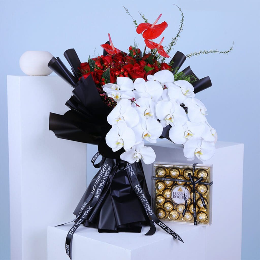 Fall in Fanatic phalaenopsis with Ferrero
