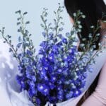02 - Breathtaking Blue Delphinium Bouquet