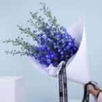 03 - Breathtaking Blue Delphinium Bouquet