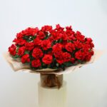 Elegant 50 Red Roses Bouquet