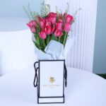 Pink Tulip Bloom Box