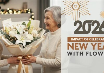 The impact of celebrating New Year with flowers, highlighting joy, symbolism, and festive ambiance.