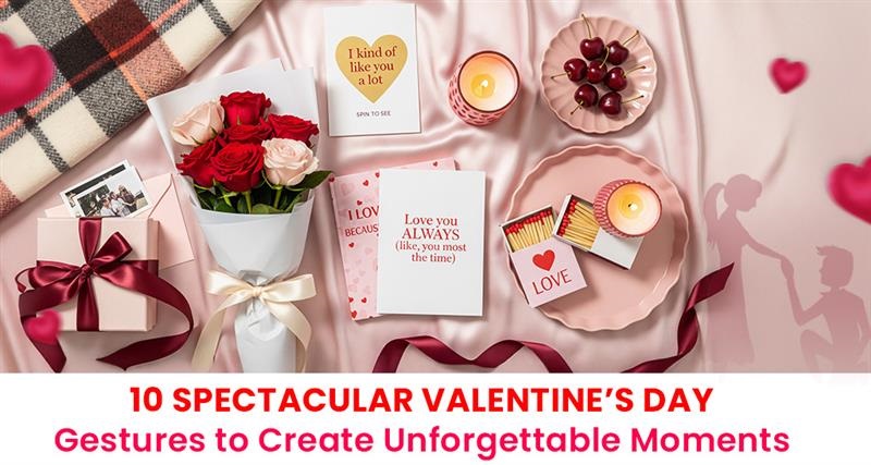 Romantic Valentine’s Day ideas and gestures that turn special moments into lasting memories