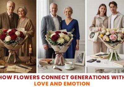 Flowers bridging generations by expressing love, emotion, and lasting connections.