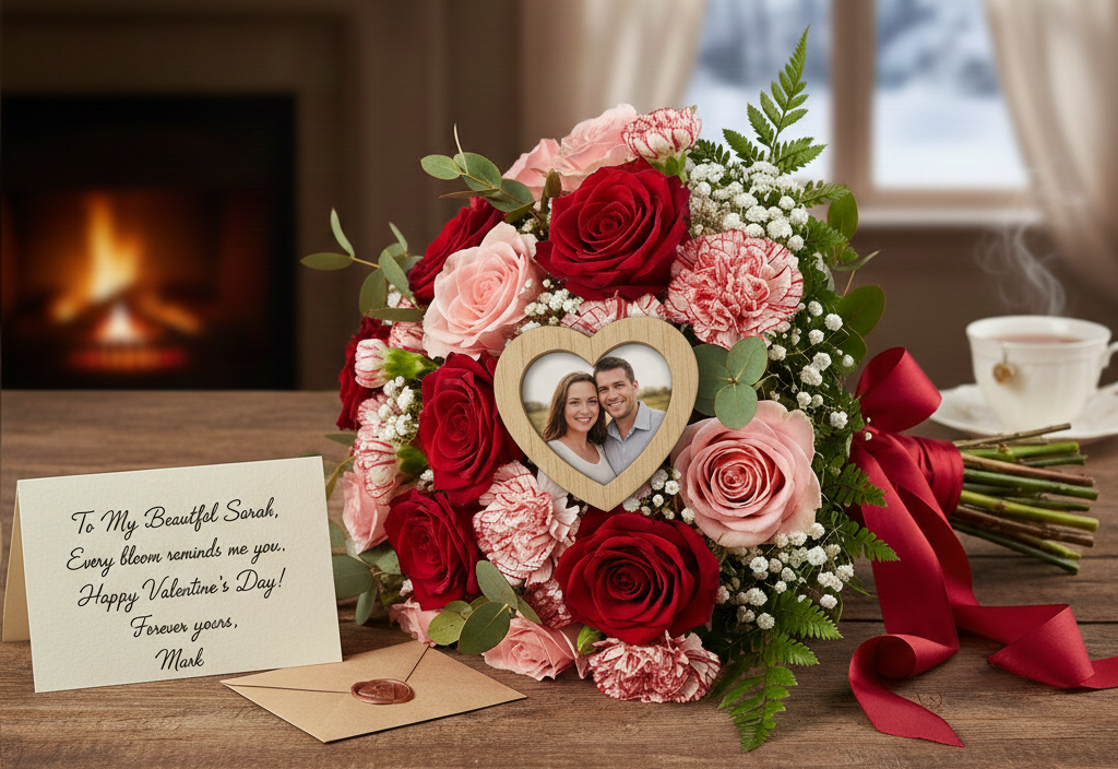 Personalize your flower gift with custom messages premium flowers and thoughtful add-ons