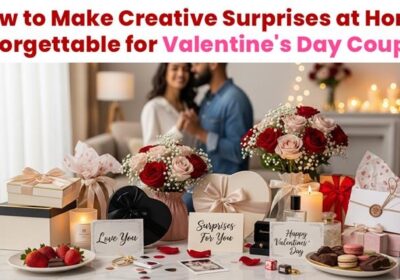Valentine’s Day at home celebration showing couples choosing intimacy, comfort, and quality time.