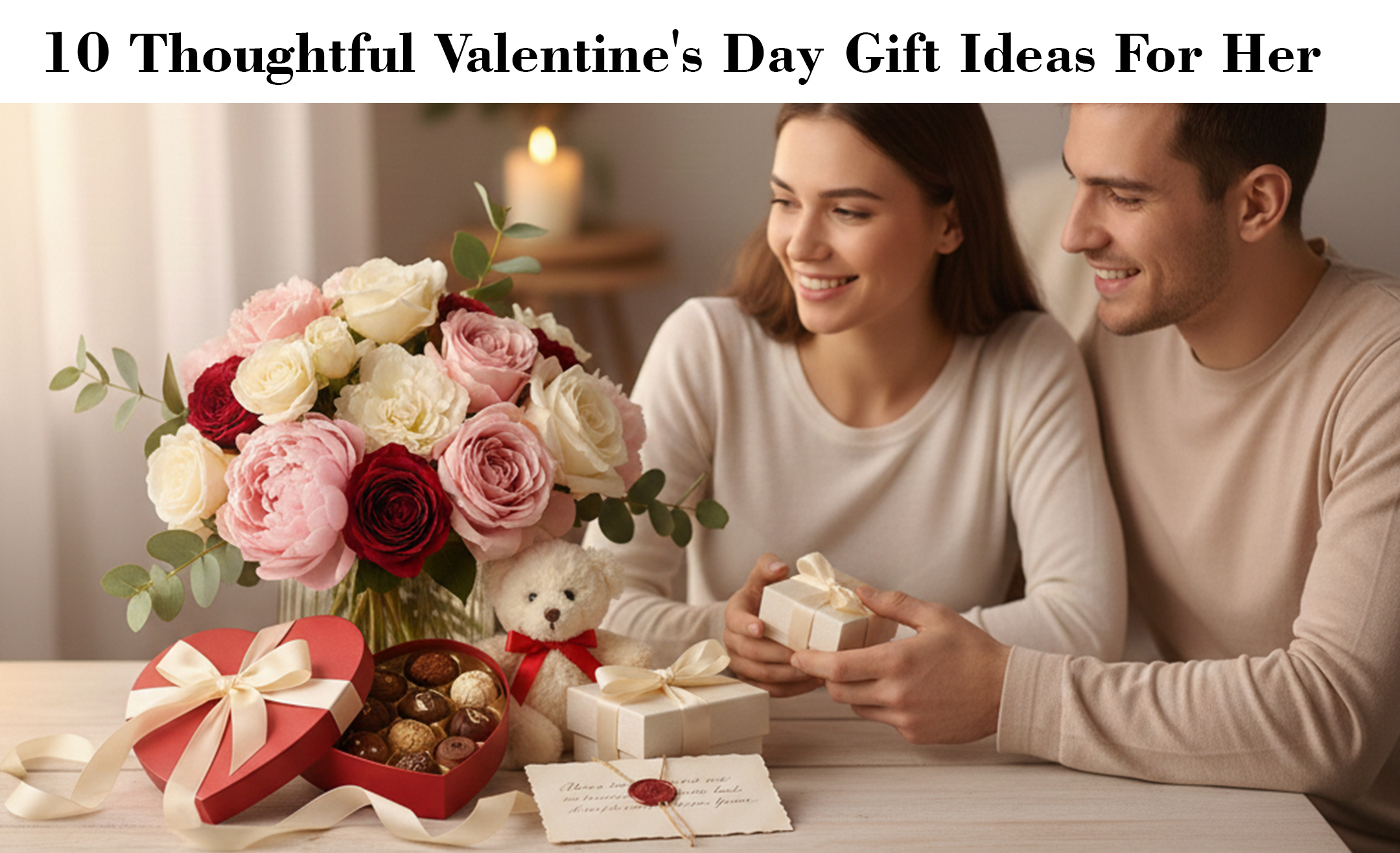 Top 10 Valentine’s Day gifts for her, combining thoughtfulness and romance